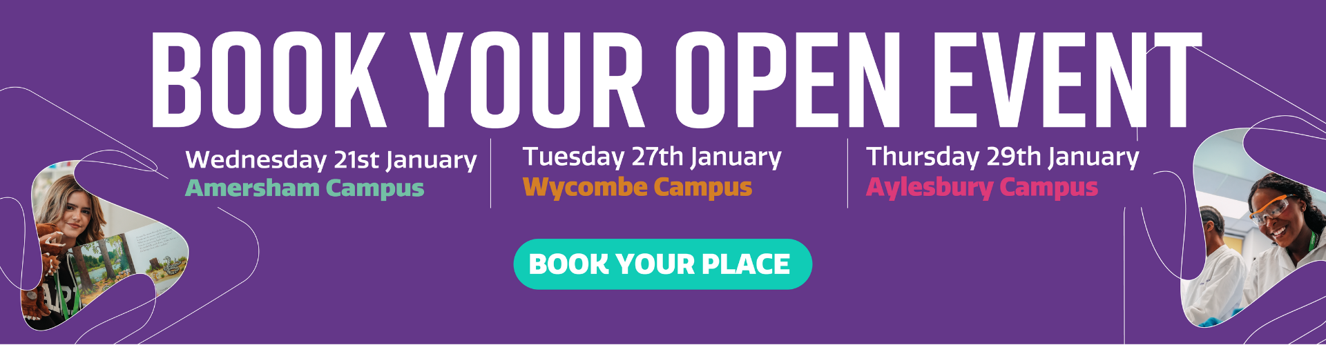 Homepage Slideshow - Open Event