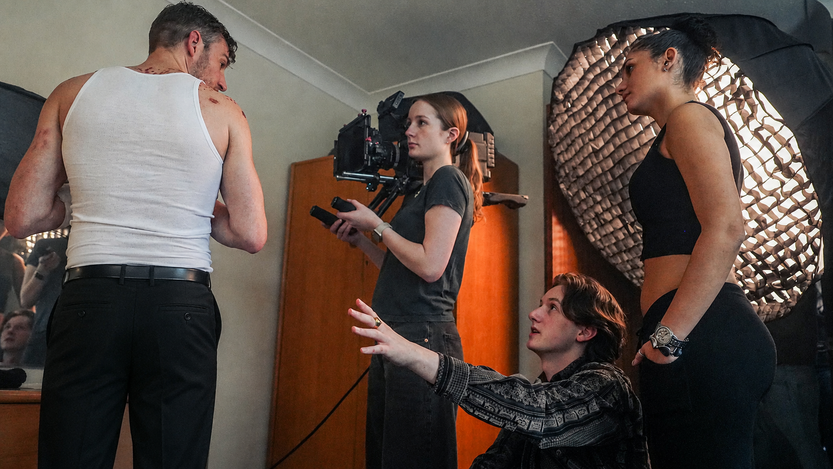 Scab Behind The Scenes Directing 