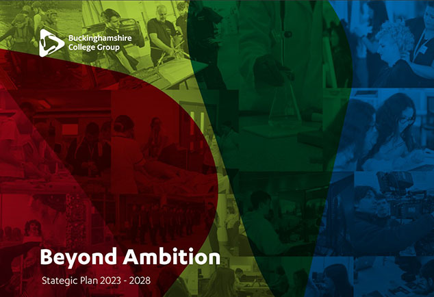 Buckinghamshire College Group strategic plan cover