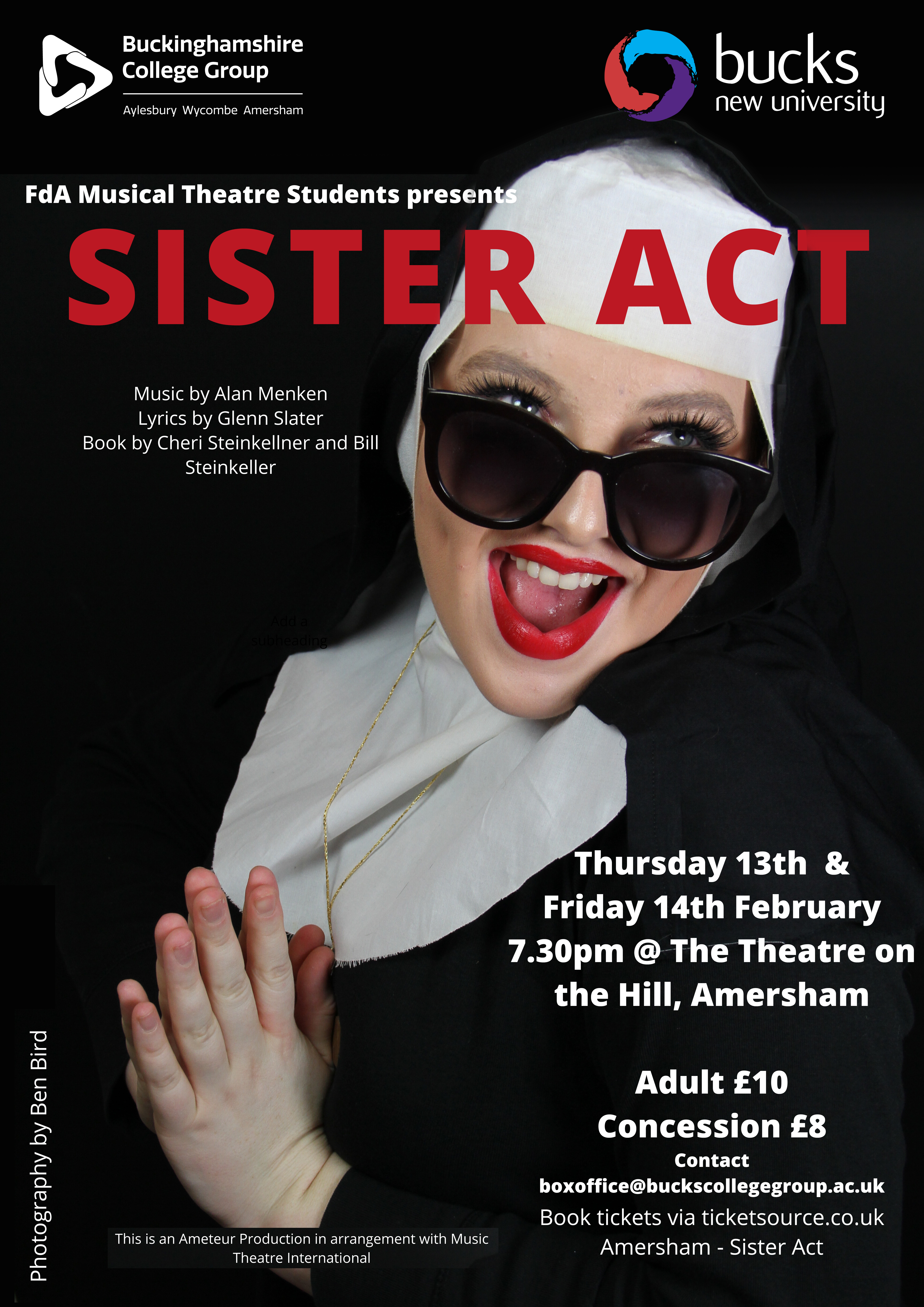 Sister Act Poster Complete (CLLICK TO VIEW)