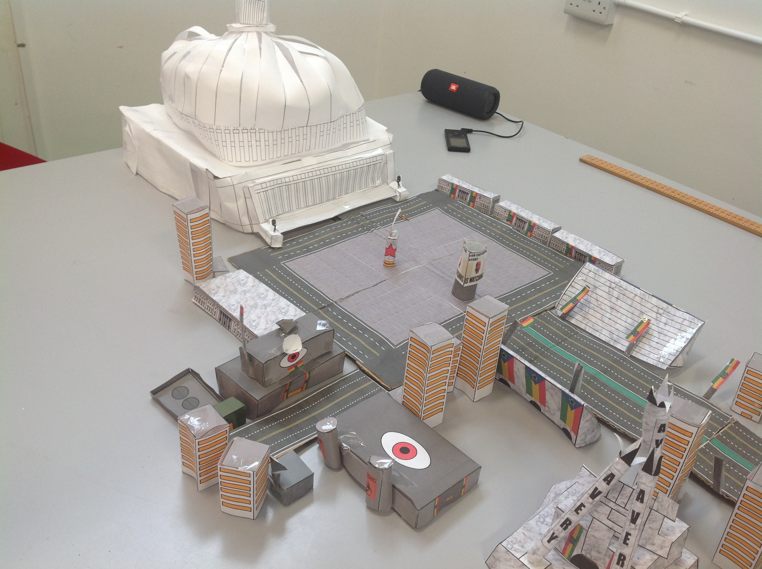 Picture of Declan's paper theatre