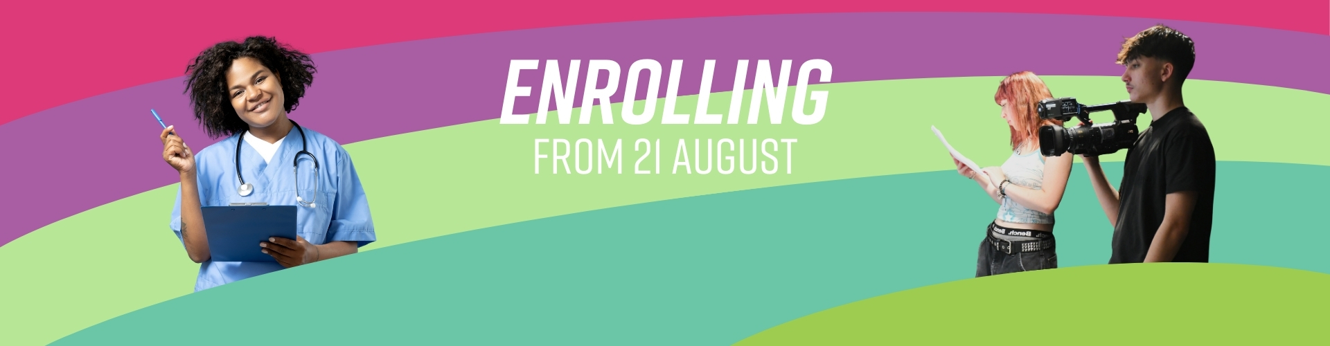Homepage Slideshow - Enrolling 2025