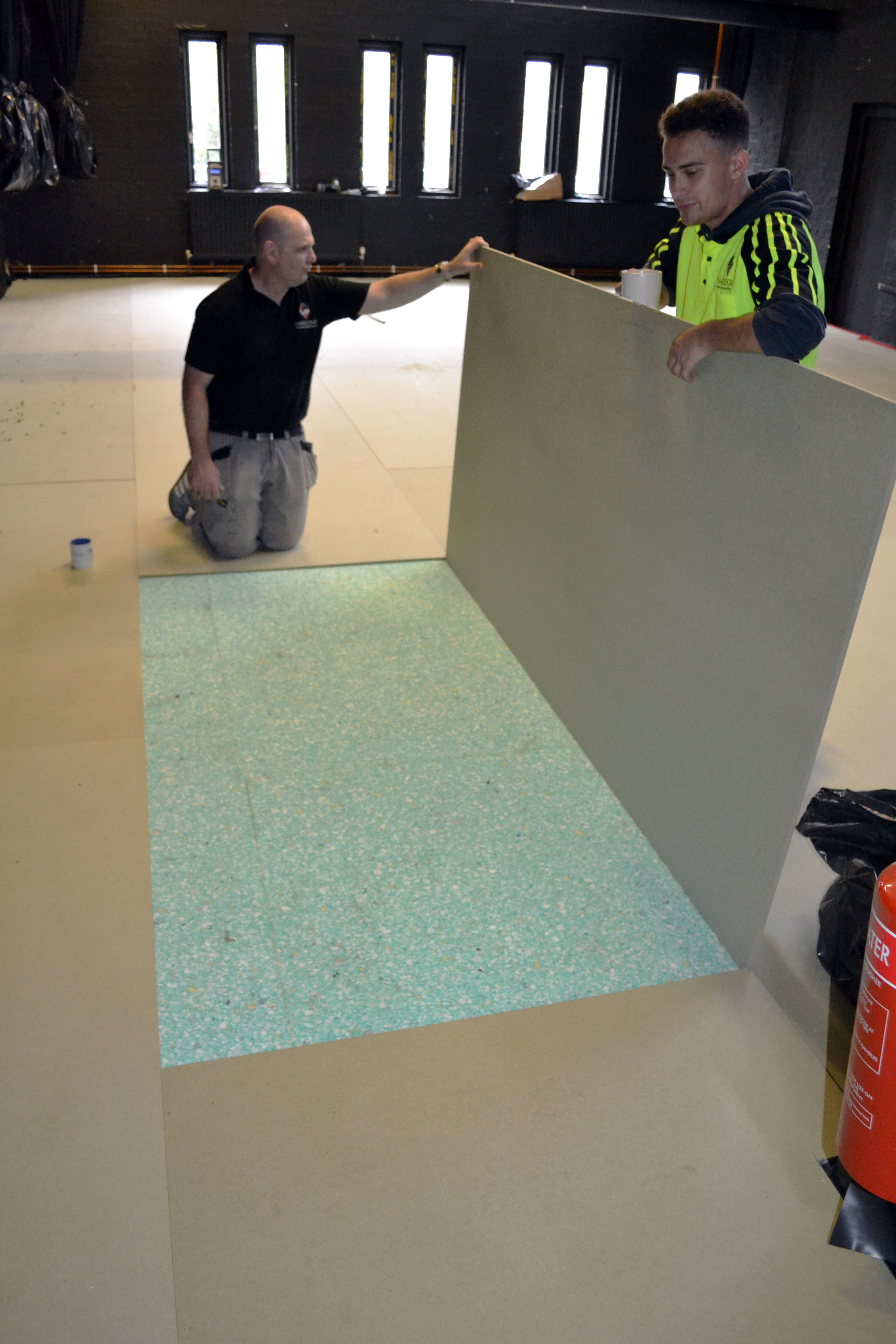 new dance floor